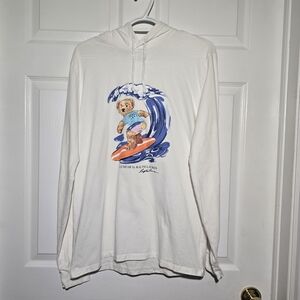 POLO RALPH LAUREN Surfer Bear Graphic Hoodie